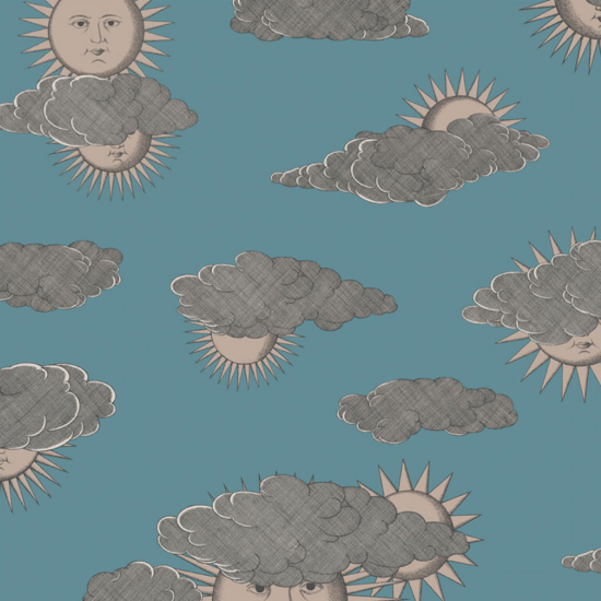 Cole & Son Fornasetti Senza Tempo II Soli e Nuvole behang 123/2010 - LAB COLOUR THE WORLD