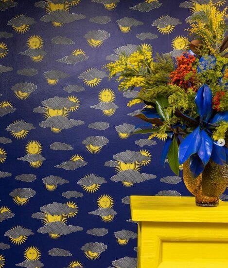 Cole & Son Fornasetti Senza Tempo II Soli e Nuvole behang 123/2011 - LAB COLOUR THE WORLD