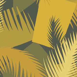Cole & Son Geometric II Deco Palm behang 105/8035 - LAB COLOUR THE WORLD