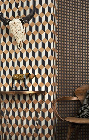 Cole & Son Geometric II Delano behang 105/7030 - LAB COLOUR THE WORLD