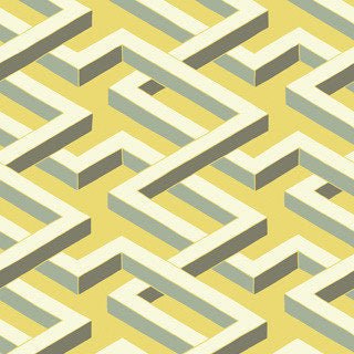 Cole & Son Geometric II Luxor behang 105/1005 - LAB COLOUR THE WORLD