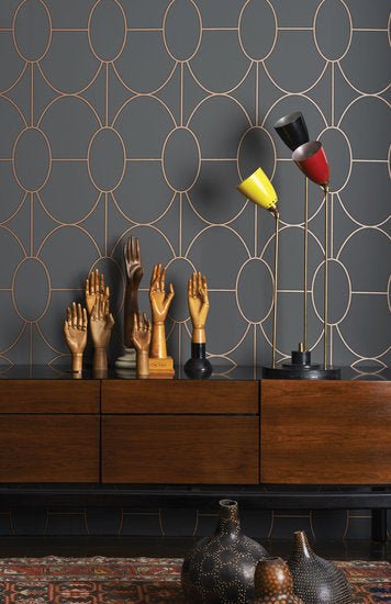 Cole & Son Geometric II Riviera behang 105/6026 - LAB COLOUR THE WORLD