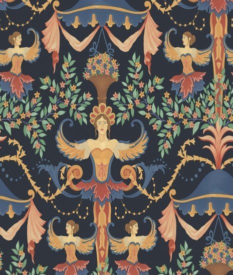 Cole & Son Historic Royal Palaces – Great Masters Chamber Angels behang 118/12027 - LAB COLOUR THE WORLD