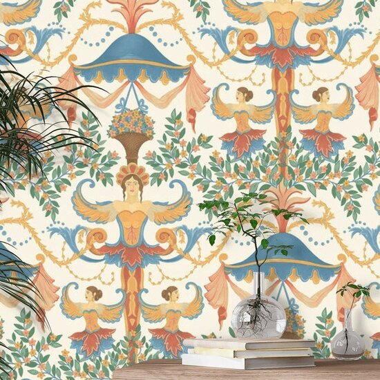 Cole & Son Historic Royal Palaces – Great Masters Chamber Angels behang 118/12028 - LAB COLOUR THE WORLD