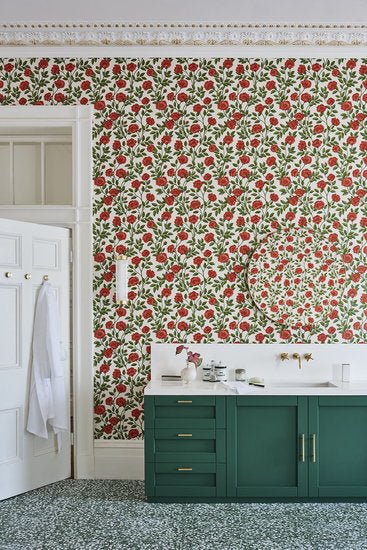 Cole & Son Historic Royal Palaces – Great Masters Hampton Roses behang 118/7014 - LAB COLOUR THE WORLD