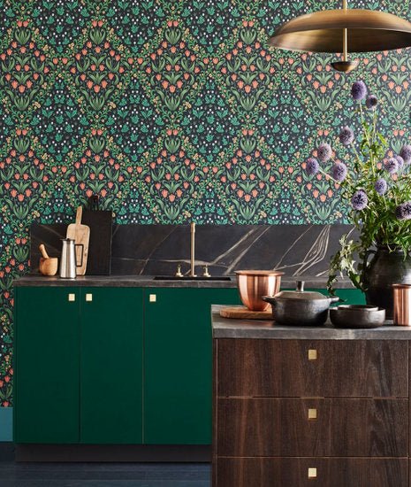 Cole & Son Historic Royal Palaces – Great Masters Tudor Garden behang 118/2002 - LAB COLOUR THE WORLD