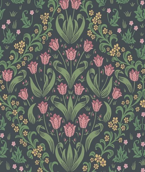 Cole & Son Historic Royal Palaces – Great Masters Tudor Garden behang 118/2003 - LAB COLOUR THE WORLD