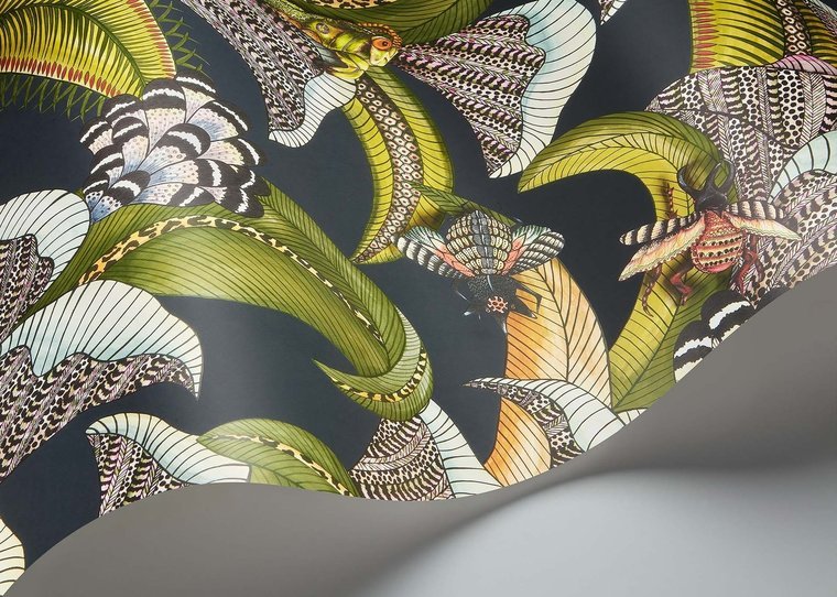 Cole & Son Hoopoe Leaves Behang 119/1002 - LAB COLOUR THE WORLD