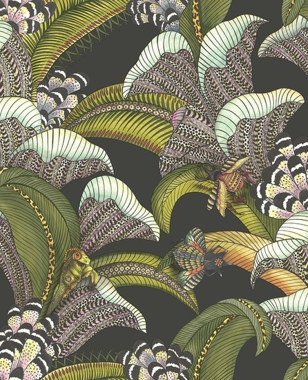Cole & Son Hoopoe Leaves Behang 119/1002 - LAB COLOUR THE WORLD