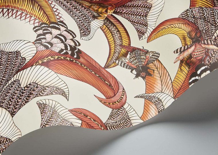 Cole & Son Hoopoe Leaves Behang 119/1004 - LAB COLOUR THE WORLD