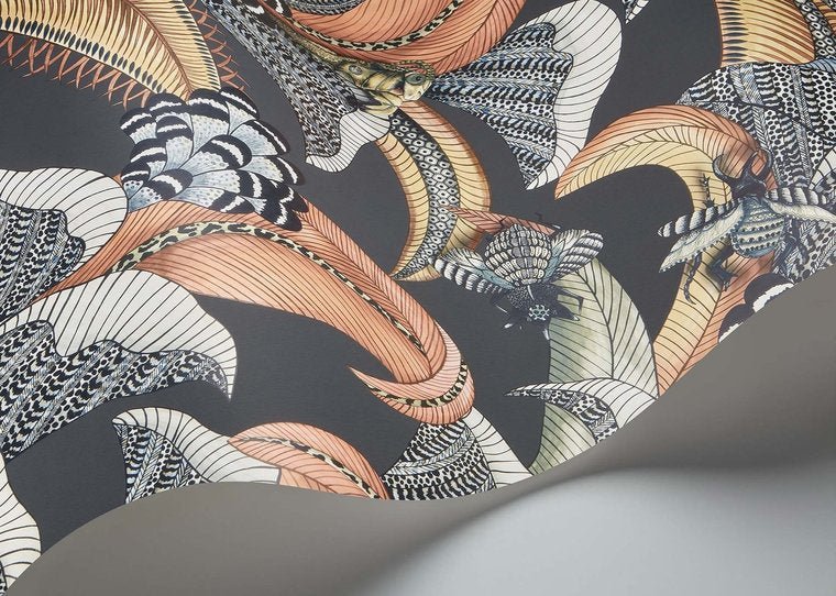 Cole & Son Hoopoe Leaves Behang 119/1005 - LAB COLOUR THE WORLD