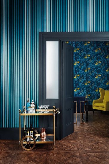 Cole & Son Marquee Stripes Carousel Stripe behang 110/9044 - LAB COLOUR THE WORLD