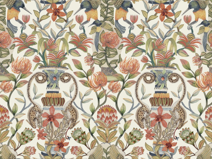 Cole & Son Protea Garden Behang 119/10043 - LAB COLOUR THE WORLD