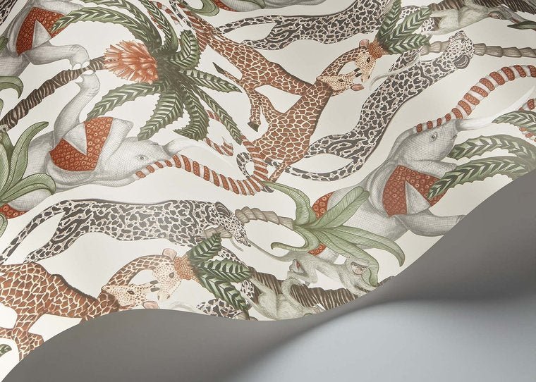 Cole & Son Safari Totem Behang 119/2011 - LAB COLOUR THE WORLD