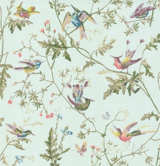 Cole & Son Selection of Hummingbirds Hummingbirds behang 100/14069 - LAB COLOUR THE WORLD