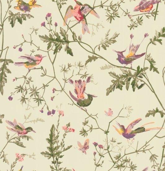 Cole & Son Selection of Hummingbirds Hummingbirds behang 100/14070 - LAB COLOUR THE WORLD