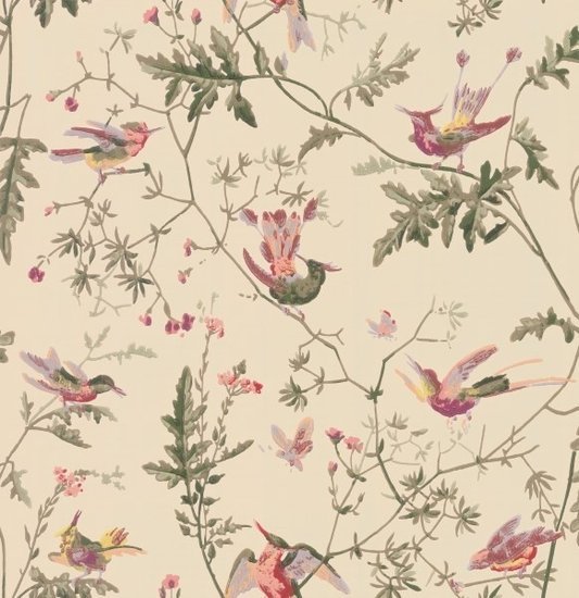 Cole & Son Selection of Hummingbirds Hummingbirds behang 100/14071 - LAB COLOUR THE WORLD