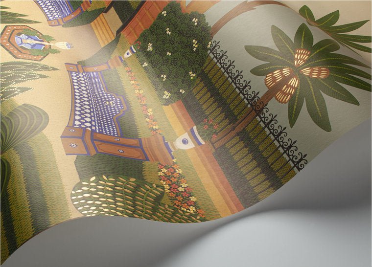 Cole & Son Seville Alcazar Gardens behang 117/7020 - LAB COLOUR THE WORLD