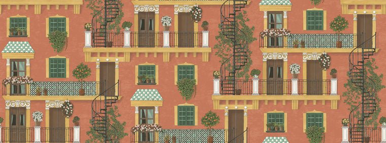 Cole & Son Seville Alfaro behang 117/4011 - LAB COLOUR THE WORLD
