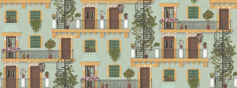 Cole & Son Seville Alfaro behang 117/4012 - LAB COLOUR THE WORLD
