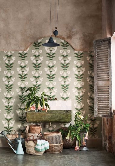 Cole & Son Seville Angel's Trumpet behang 117/3006 - LAB COLOUR THE WORLD