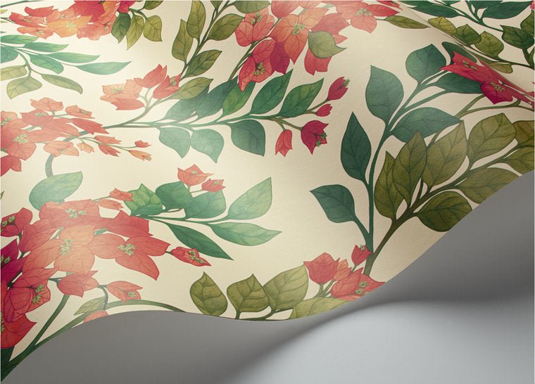 Cole & Son Seville Bougainvillea behang 117/6016 - LAB COLOUR THE WORLD