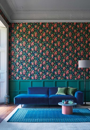 Cole & Son Seville Bougainvillea behang 117/6017 - LAB COLOUR THE WORLD