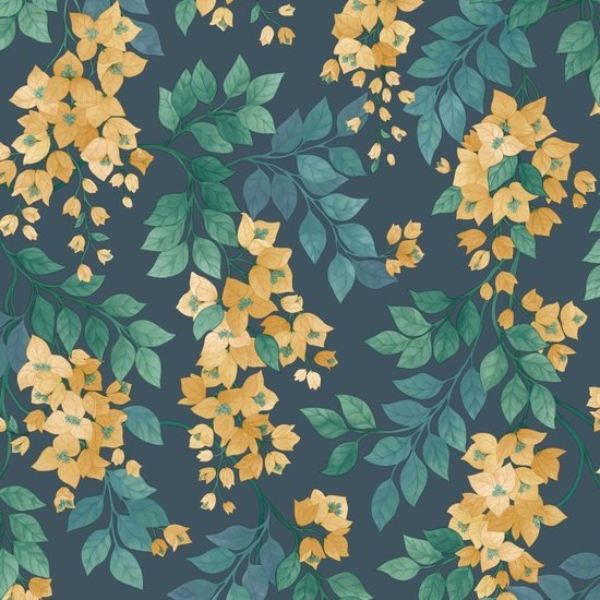 Cole & Son Seville Bougainvillea behang 117/6019 - LAB COLOUR THE WORLD