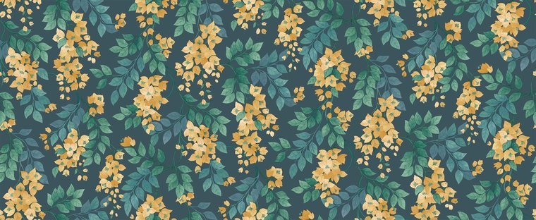 Cole & Son Seville Bougainvillea behang 117/6019 - LAB COLOUR THE WORLD