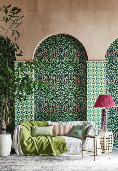 Cole & Son Seville Jasmine & Serin Symphony behang 117/10029 - LAB COLOUR THE WORLD