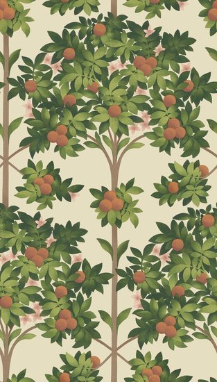 Cole & Son Seville Orange Blossom behang 117/1001 - LAB COLOUR THE WORLD