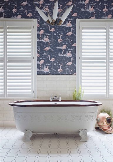 Cole & Son The Contemporary Selection Flamingos behang 112/11038 - LAB COLOUR THE WORLD