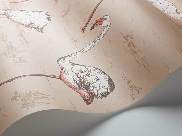 Cole & Son The Contemporary Selection Flamingos behang 112/11039 - LAB COLOUR THE WORLD