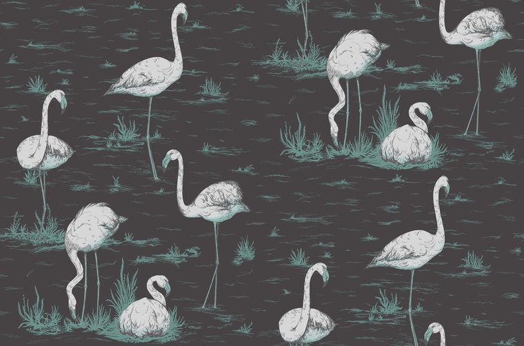 Cole & Son The Contemporary Selection Flamingos behang 95/8048 - LAB COLOUR THE WORLD