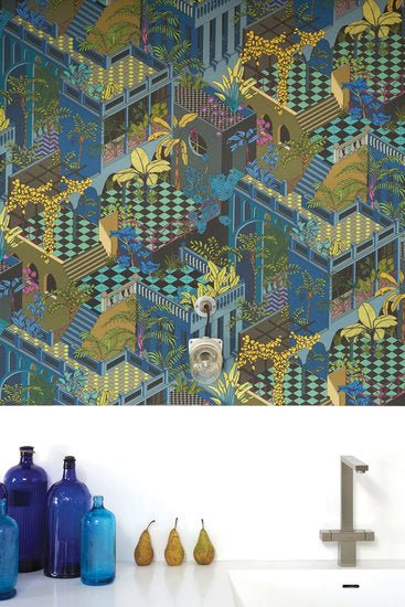 Cole & Son The Contemporary Selection Miami behang 105/4018 - LAB COLOUR THE WORLD