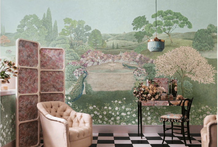 Cole & Son The Gardens Idyll behang 120/1001 - LAB COLOUR THE WORLD