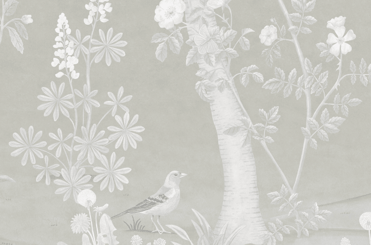 Cole & Son The Gardens Seasonal Woods behang 120/6023S - LAB COLOUR THE WORLD
