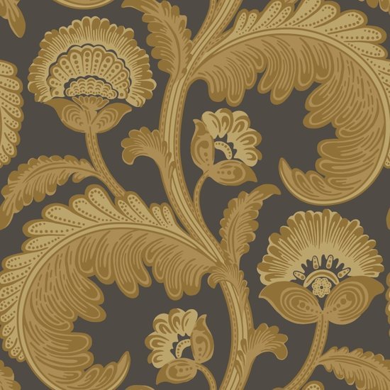 Cole & Son The Pearwood Collection Fanfare Flock behang 116/7027 - LAB COLOUR THE WORLD