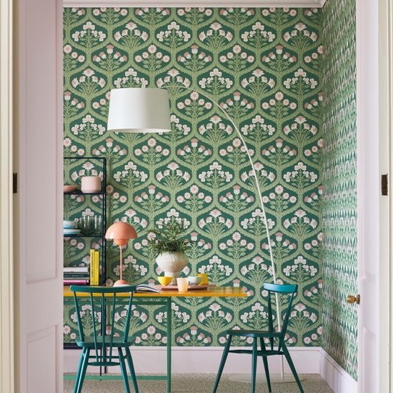 Cole & Son The Pearwood Collection Floral Kingdom behang 116/3010 - LAB COLOUR THE WORLD