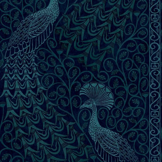 Cole & Son The Pearwood Collection Pavo Parade behang 116/8028 - LAB COLOUR THE WORLD