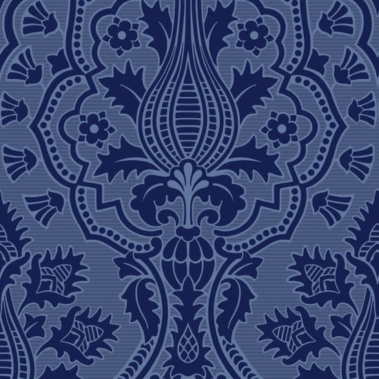 Cole & Son The Pearwood Collection Pugin Palace Flock behang 116/9033 - LAB COLOUR THE WORLD