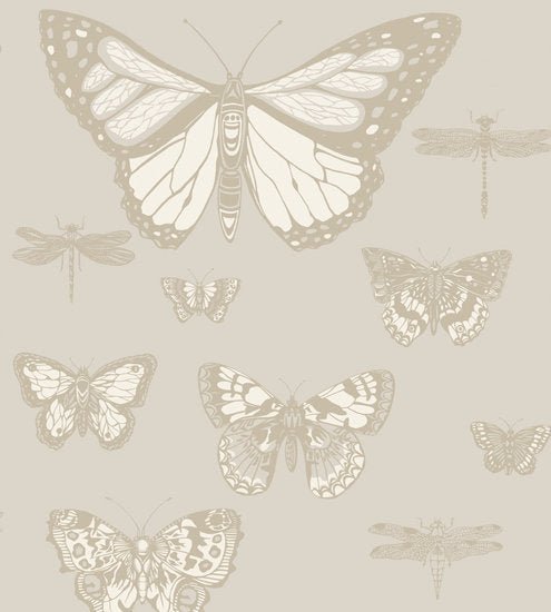 Cole & Son Whimsical Butterflies & Dragonflies behang 103/15064 - LAB COLOUR THE WORLD