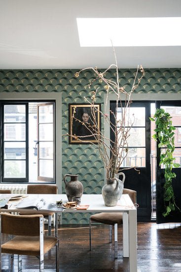 Farrow and Ball Arcade Metallic Behang BP5307 - LAB COLOUR THE WORLD