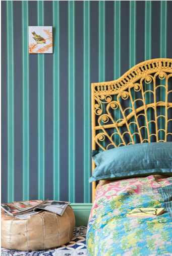 Farrow and Ball Block Print Stripe Behang BP744 - LAB COLOUR THE WORLD