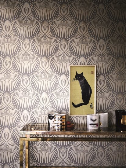 Farrow and Ball Lotus Metallic Behang BP2067 - LAB COLOUR THE WORLD