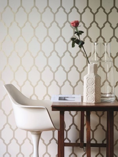Farrow and Ball Tessella Metallic Behang BP3610 - LAB COLOUR THE WORLD