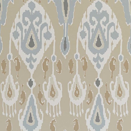GP & J Baker Ikat Bokhara Behang BW45090/5 - LAB COLOUR THE WORLD