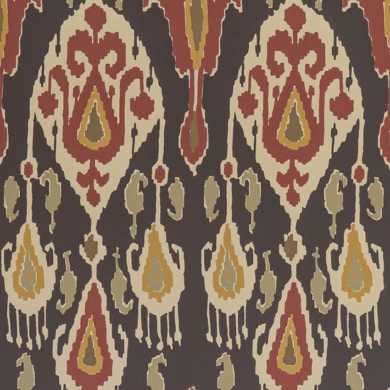GP & J Baker Ikat Bokhara Behang BW45090/6 - LAB COLOUR THE WORLD