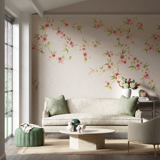 Harlequin Rosa Behangpaneel 112887 - LAB COLOUR THE WORLD