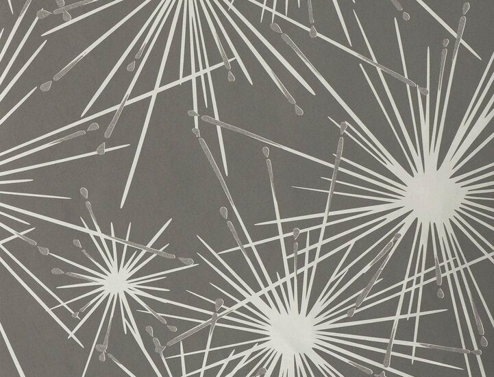 Jim Thompson Fireworks Behang Graphite JT021065005 - LAB COLOUR THE WORLD